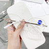 WOMEN'S DIAMOND RIMLESS ANTI-BLUE LIGHT PRESBYOPIA GLASSES