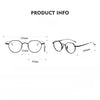 Titanium Geometric glasses FrameKMN-9916