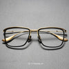 Titanium Square Glasses Frame DTX106