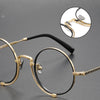 Titanium Vintage Round Eyeglasses Frames 1013H