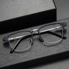 Titanium Vintage Square Eyeglasses Frames S-02T