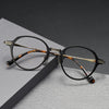 Titanium Vintage Round Eyeglasses Frames DTX426