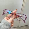 WOMEN'S SEXY ANTI-BLUE LIGHTSHELL DECORATION READING GLASSES