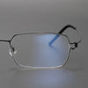 Retro Titanium Square Glasses Frame TIM