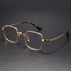 Retro Titanium Square Glasses Frame 6801