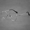 Titanium Geometric Glasses Frame ST 563