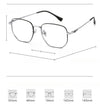 Titanium Geometric Glasses Frame ST122217