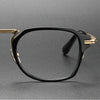 Titanium Vintage Square Glasses Frame DTX413