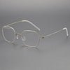 Titanium Vintage Geometric Eyeglasses FramesRICHELLE