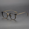 Titanium Vintage Square Eyeglasses Frames GD001