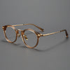 Titanium Vintage Oval Eyeglasses Frames ST BT55006