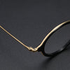 Titanium Vintage Round Eyeglasses Frames KMN1110 KMN1111