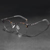 Retro Titanium Square Glasses Frame SM SS-107