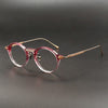 Koo Vintage Round Titanium Eyeglasses Frame