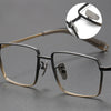 Retro Titanium Square Glasses Frame 07519