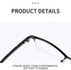 METAL ALLOY HALF FRAME READING GLASSES