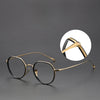 Titanium Geometric Glasses FrameKMN7310