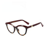 Women's Eyeglasses With Black Frame Oversize Horn-rimmed Cat Eye Glasses Computer Fashionable Glasses