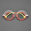 Faron Round Titanium Glasses Frame