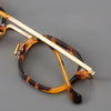 Titanium Vintage Round Eyeglasses Frames STMOP7