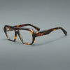 Audra Double-bridge Retro Acetate Aviator Glasses Frame