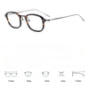 Retro Titanium Square Glasses Frame 3012