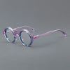 Fonda Acetate Round Retro Glasses Frame