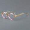 Fonda Acetate Round Retro Glasses Frame