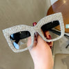 Hedda Rhinestone Oversized Eyewear