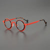 Jago Titanium Acetate Round Glasses Frame