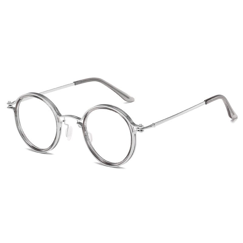 Kay Retro Round Optical Metal Glasses Frames – Charmoo