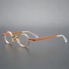 LeifRetro Small Round Acetate Glasses Frame