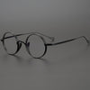 Monroe Titanium Round Glasses Frame