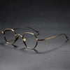 Monroe Titanium Round Glasses Frame