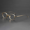 Monroe Titanium Round Glasses Frame