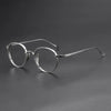 Monroe Titanium Round Glasses Frame