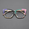 Olita Multicolor Square Acetate Glasses Frame