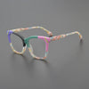 Olita Multicolor Square Acetate Glasses Frame