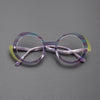 Pax Retro Round Acetate Glasses Frame