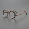 Pax Retro Round Acetate Glasses Frame