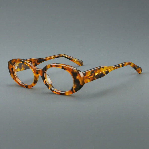 Ammon Oval Vintage Acetate Eyeglasses Frame