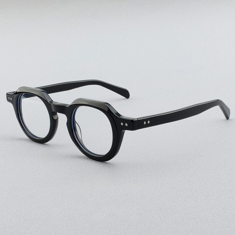 Reg Vintage Acetate Round Optical Glasses Frame – Charmoo