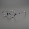 Secg Retro Round Titanium Glasses Frame