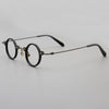 Tatsuo Retro Small Round Acetate Eyeglasses