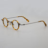 Tatsuo Retro Small Round Acetate Eyeglasses