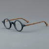 Tim Punk Retro Round Optical Acetate Glasses Frame