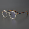 Van Vintage Round Acetate Optical Glasses Frame