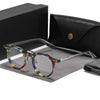Ron Retro Round Acetate Glasses Frame-gg